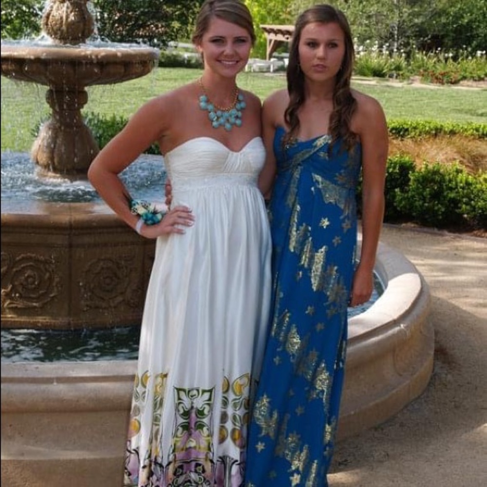 Strapless Nicole Miller Dress